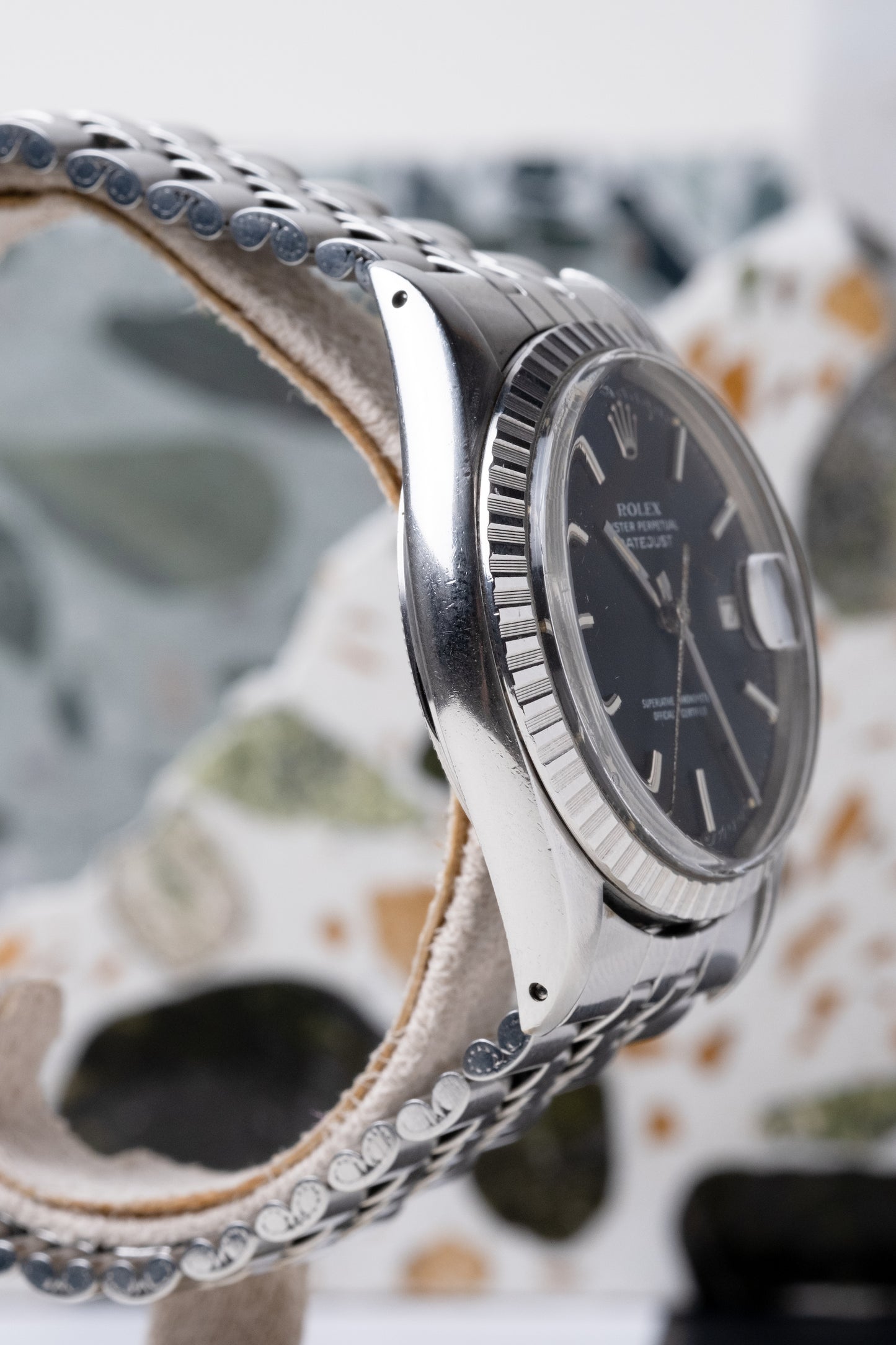ROLEX Oyster Perpetual Datejust Ref. 1603 Matte Black Dial (1978)