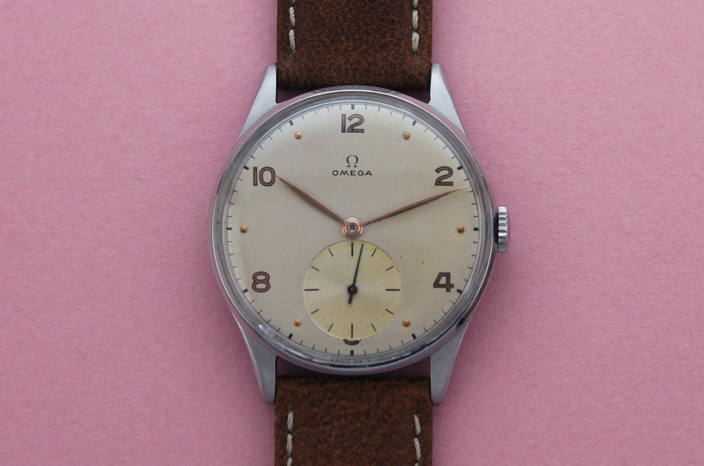 OMEGA Jumbo Calibre 30T2 Sub Second 1947 Mann About Time