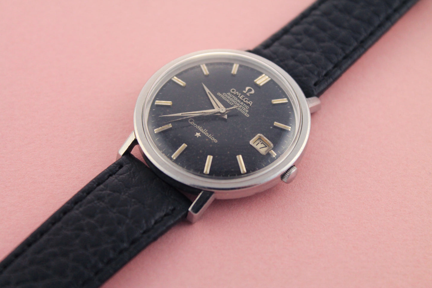OMEGA Black Dial Automatic Chronometer Constellation (1966)
