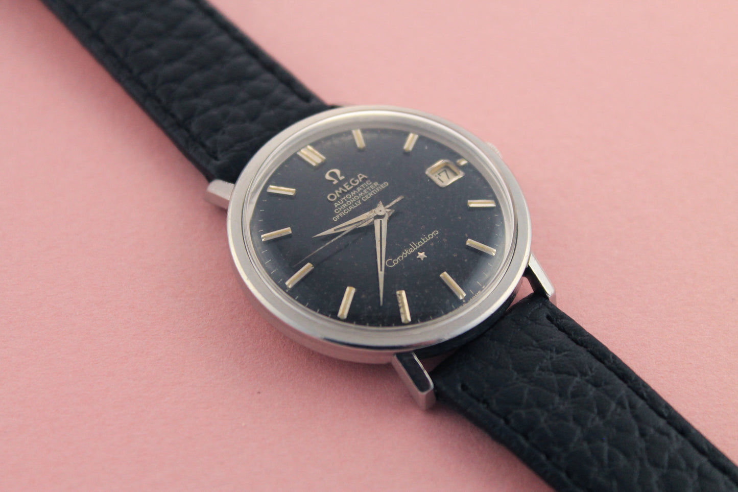 OMEGA Black Dial Automatic Chronometer Constellation (1966)