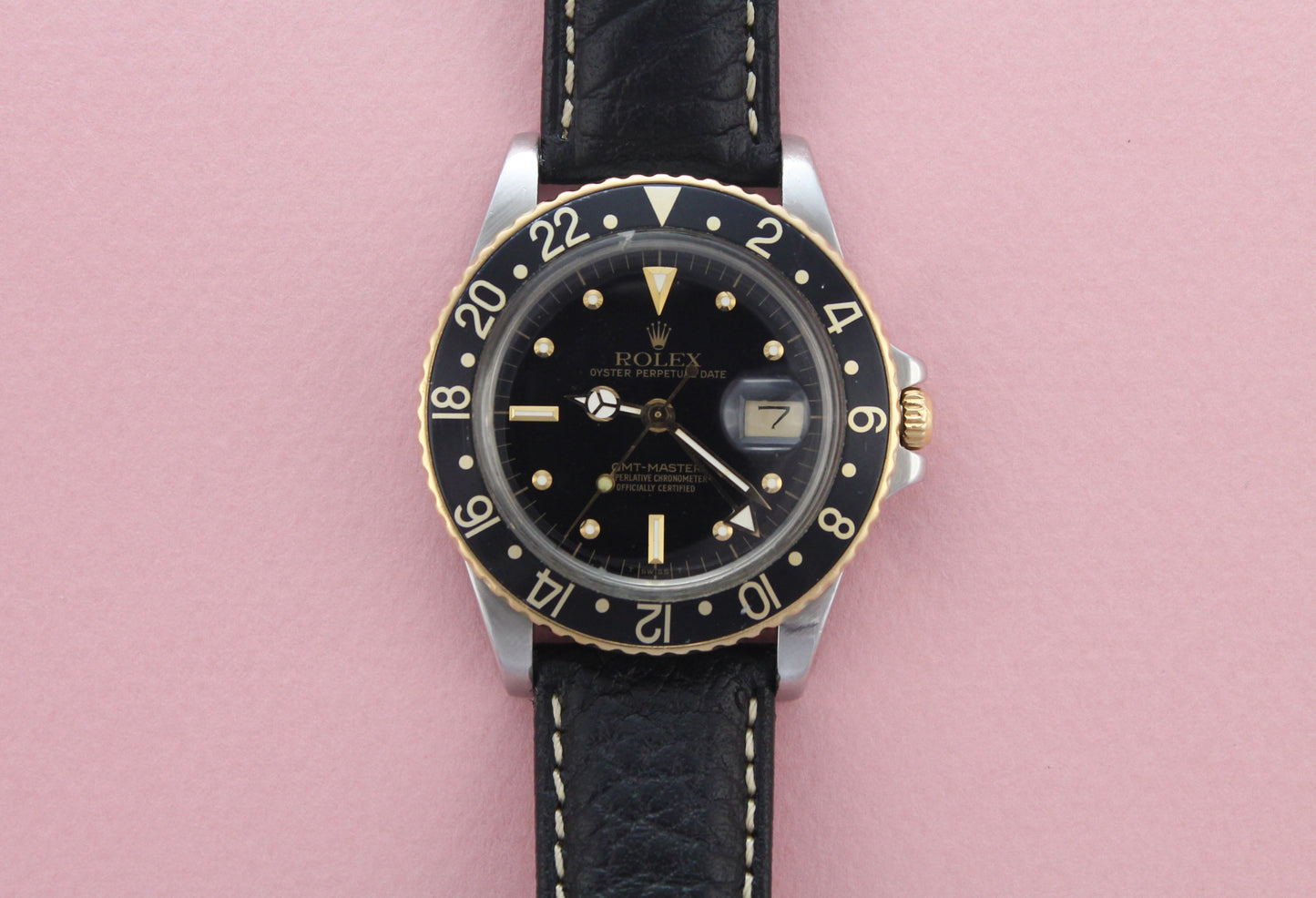 ROLEX GMT-Master 16753 Nipple Dial (1985)