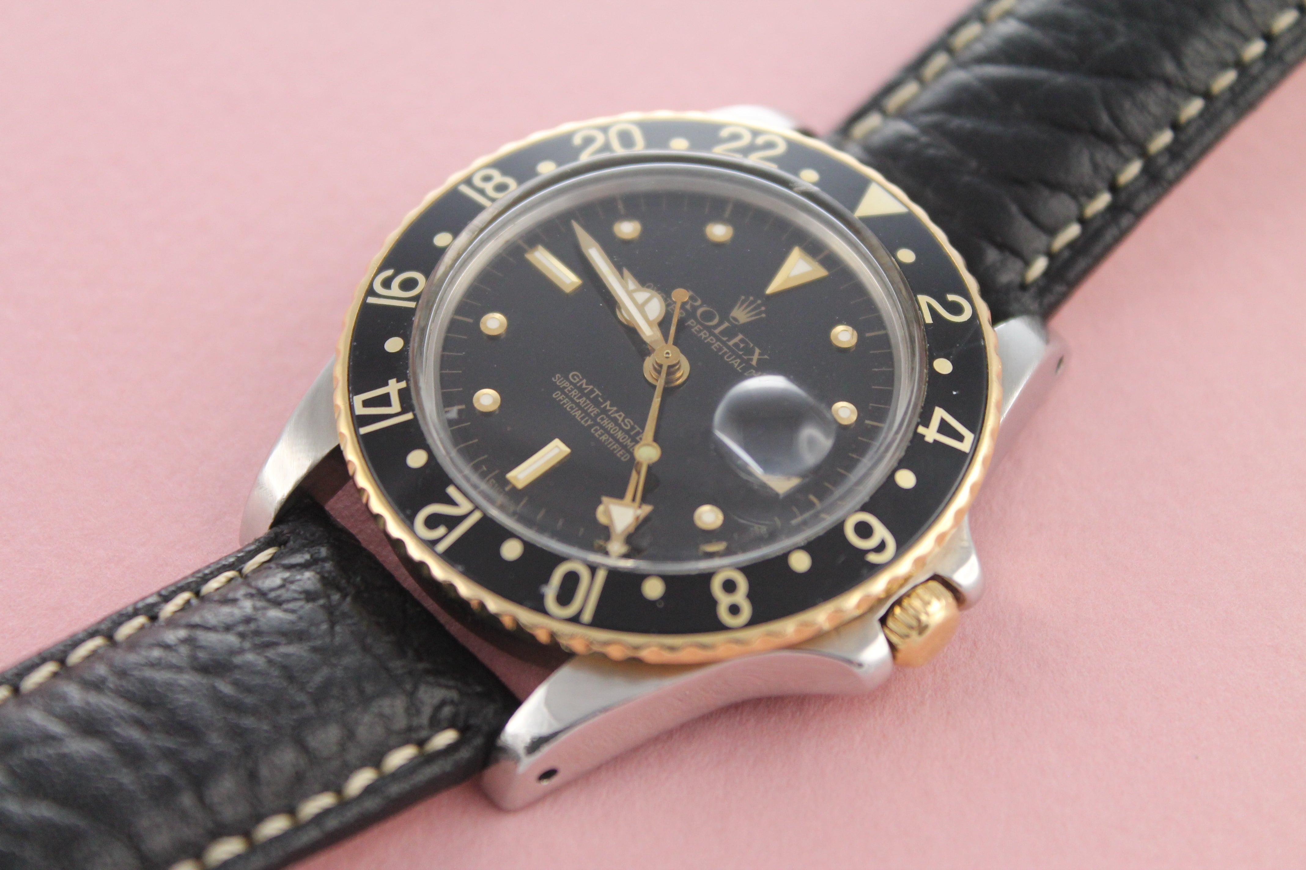 ROLEX GMT-Master 16753 Nipple Dial (1985)