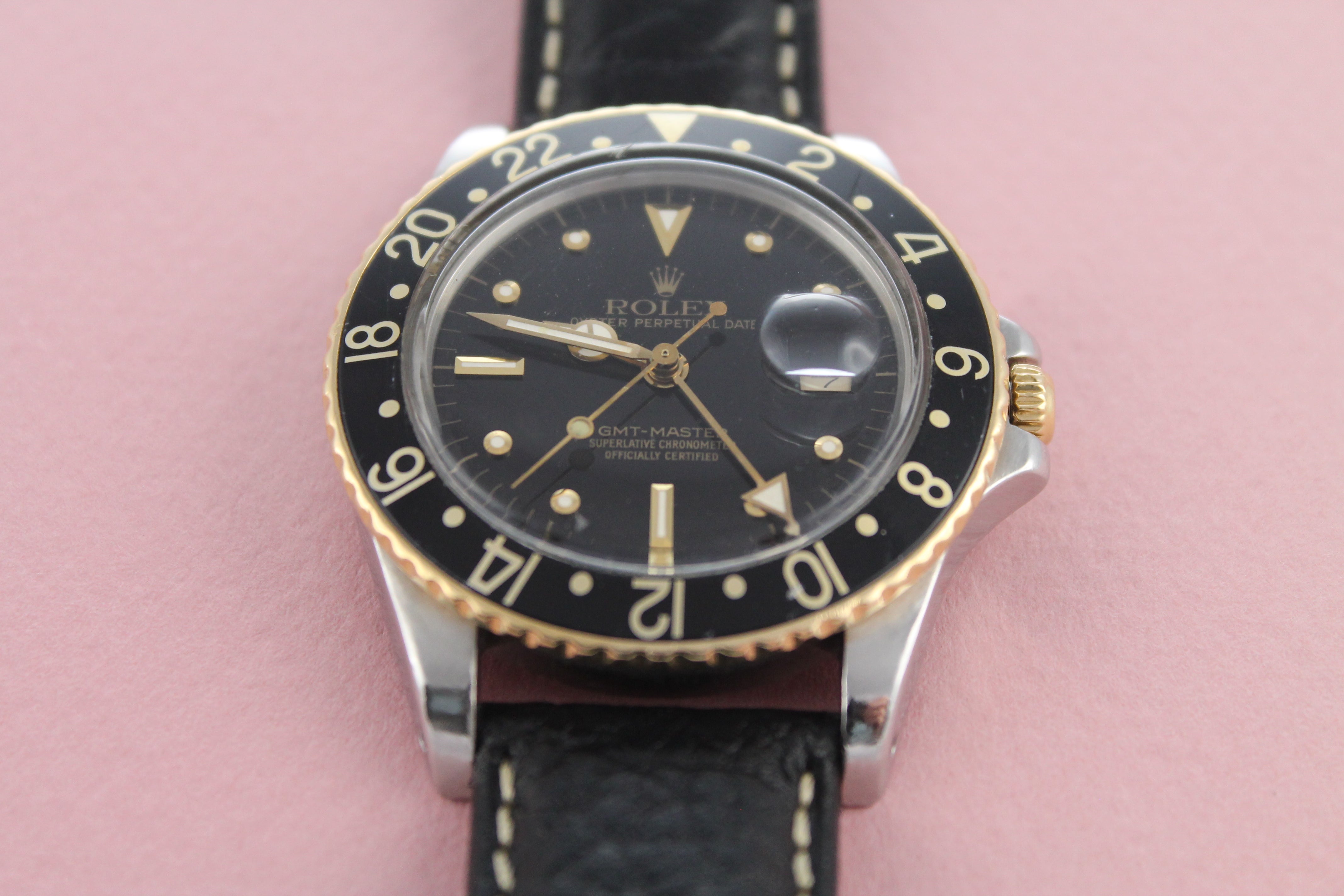ROLEX GMT-Master 16753 Nipple Dial (1985)