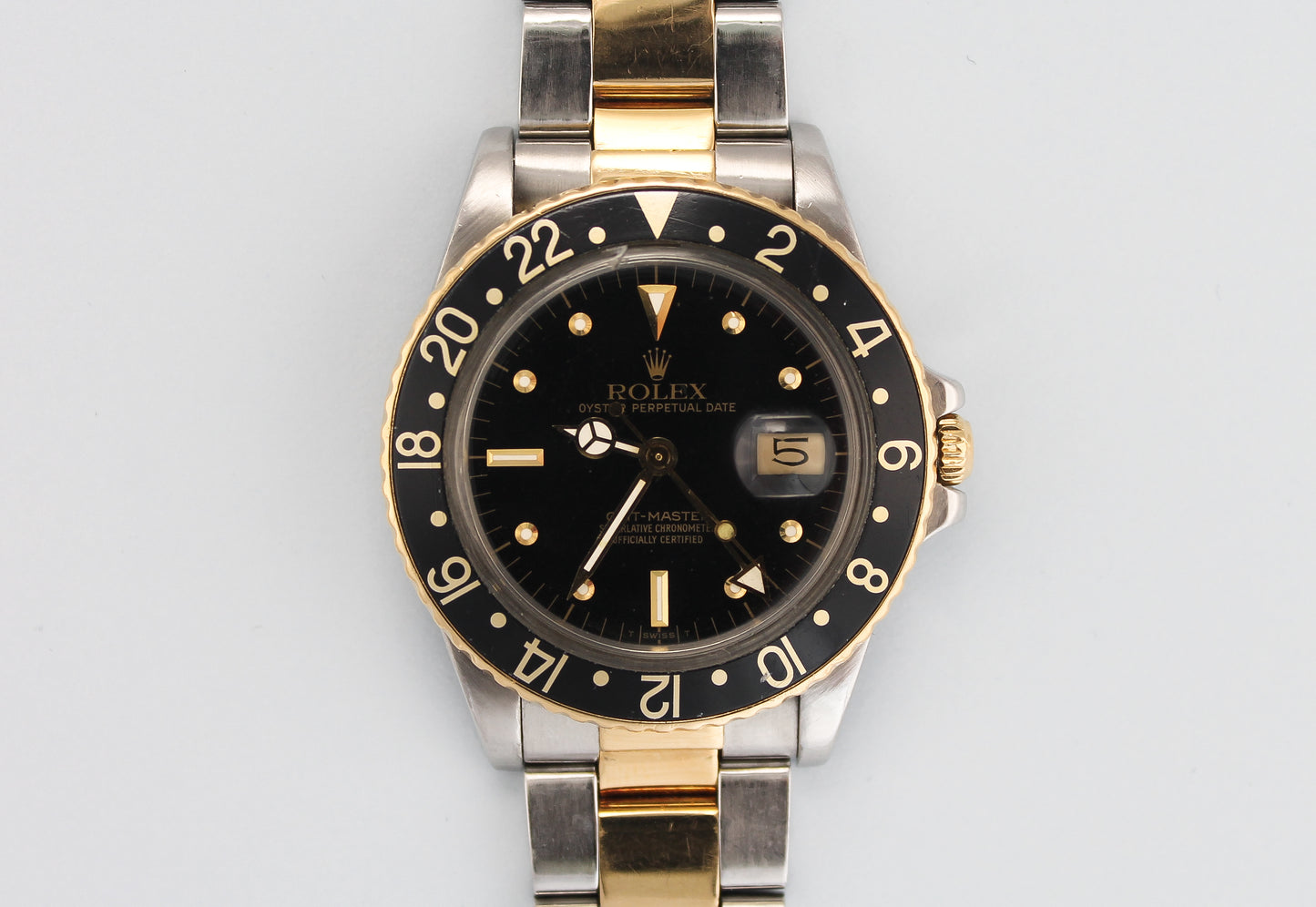 ROLEX GMT-Master 16753 Nipple Dial (1985)