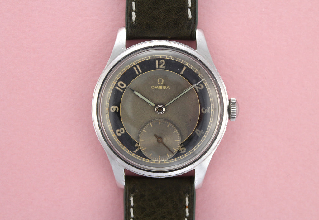 OMEGA Bullseye Two-Tone Sub-Second Calibre 30T2 (1946)