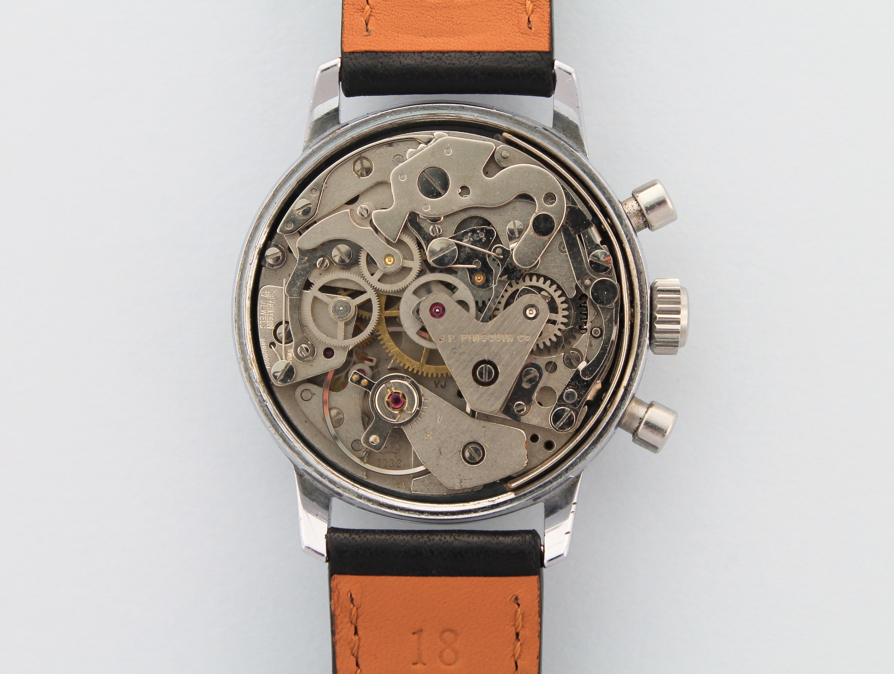 LEJOUR Reverse Panda Dial Chronograph Valjoux 7733 (c.1960's)