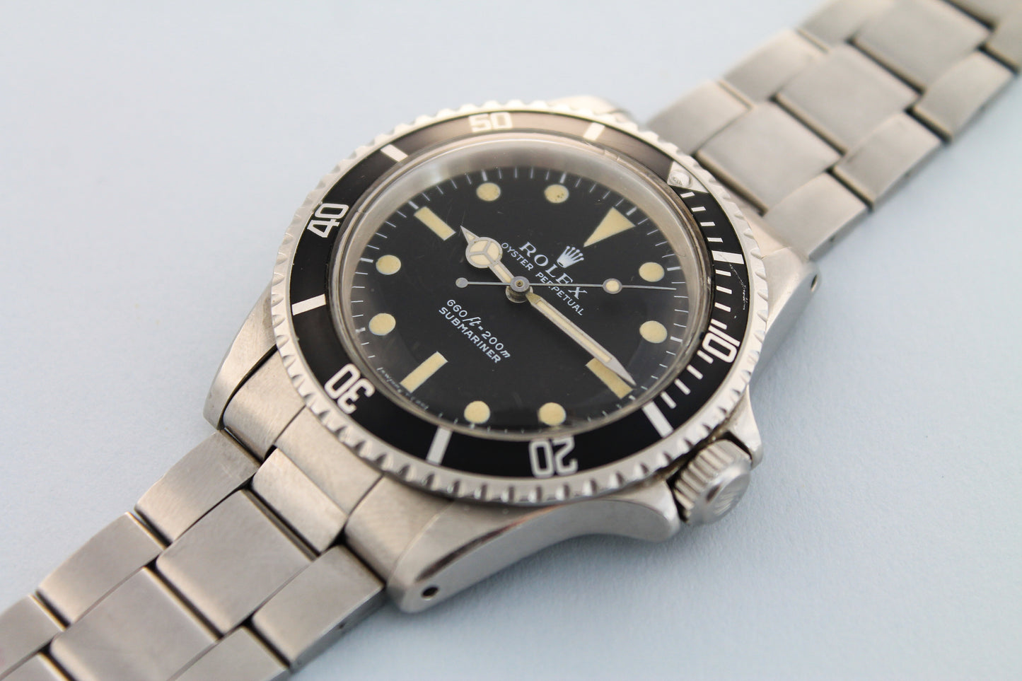 ROLEX Submariner ref 5513 Non-Serif Matte Dial (1970)