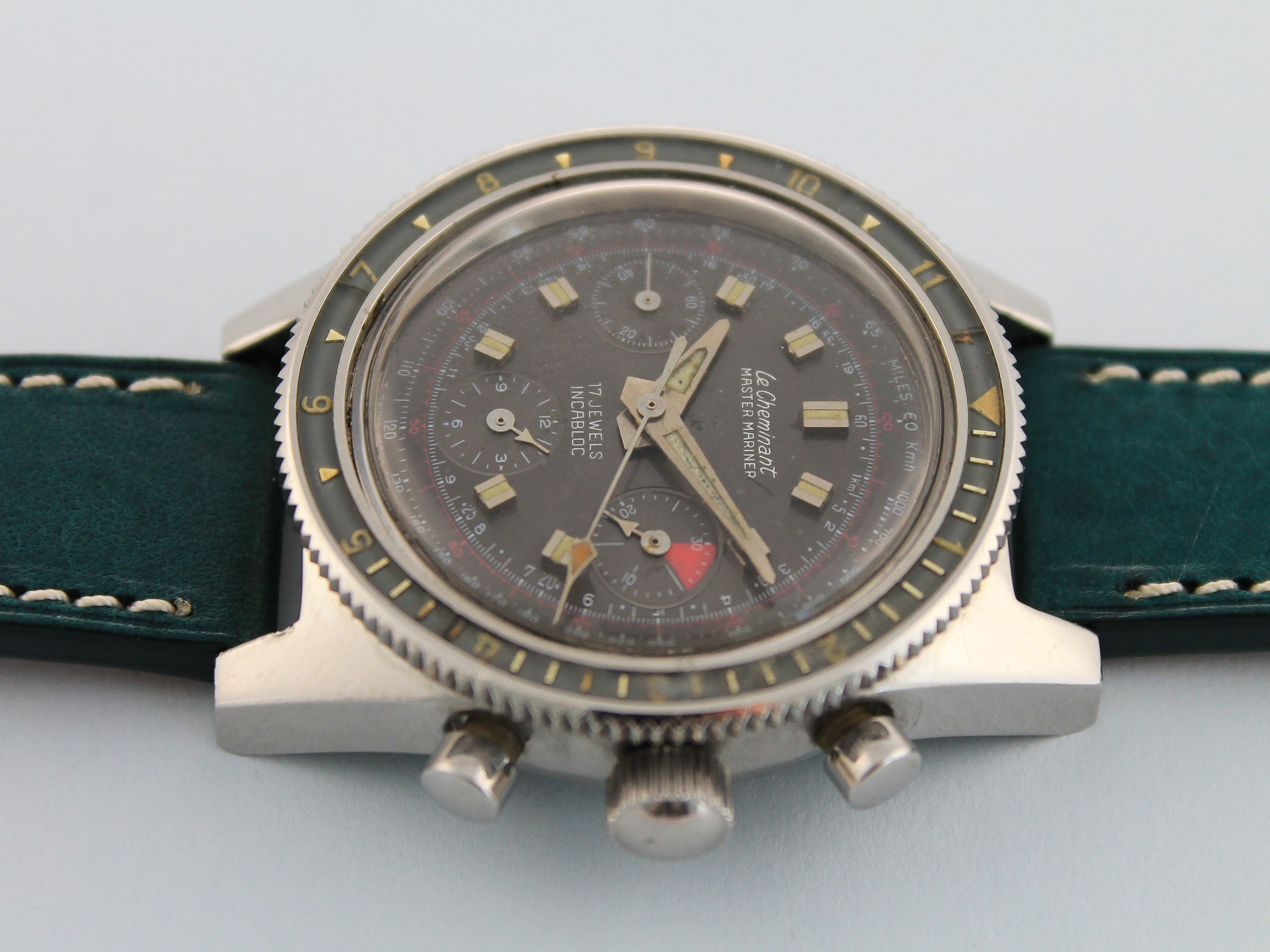 LE CHEMINANT Master Mariner Diver Chronograph (c.1960's)