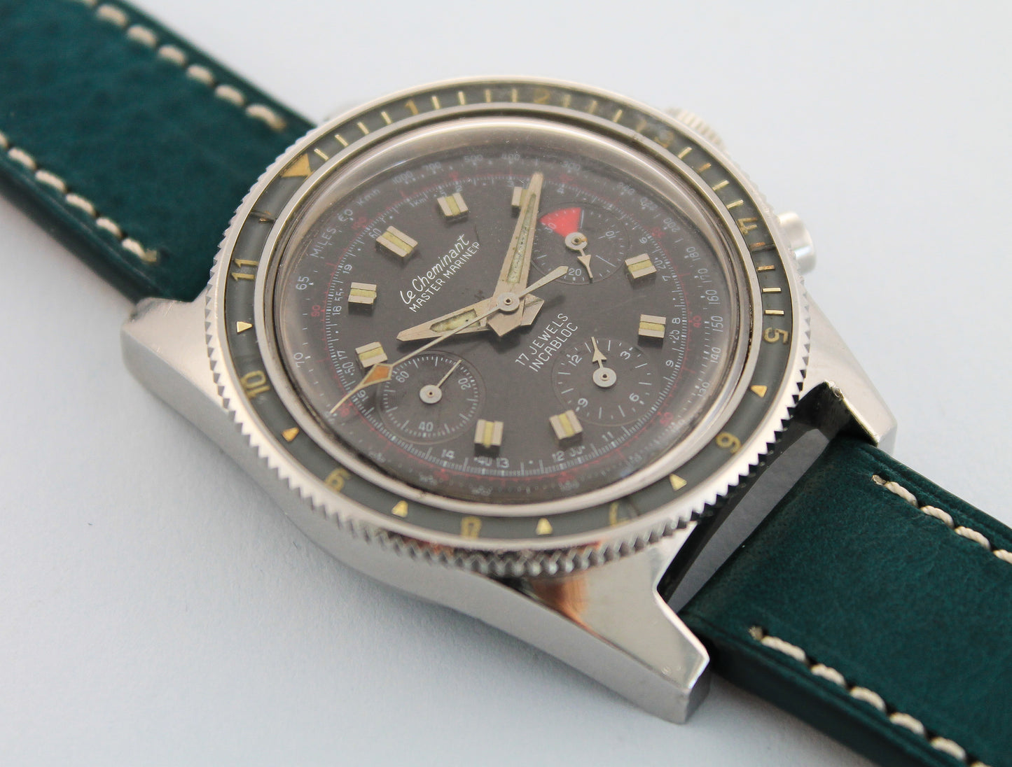 LE CHEMINANT Master Mariner Diver Chronograph (c.1960's)