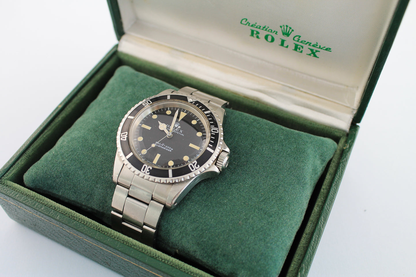 ROLEX Submariner ref 5513 Non-Serif Matte Dial (1970)