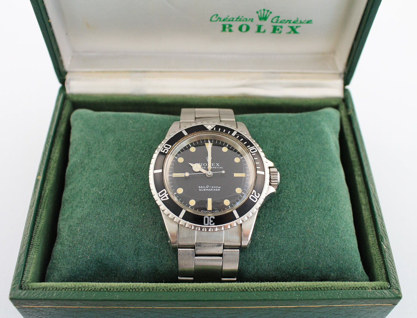 ROLEX Submariner ref 5513 Non-Serif Matte Dial (1970)