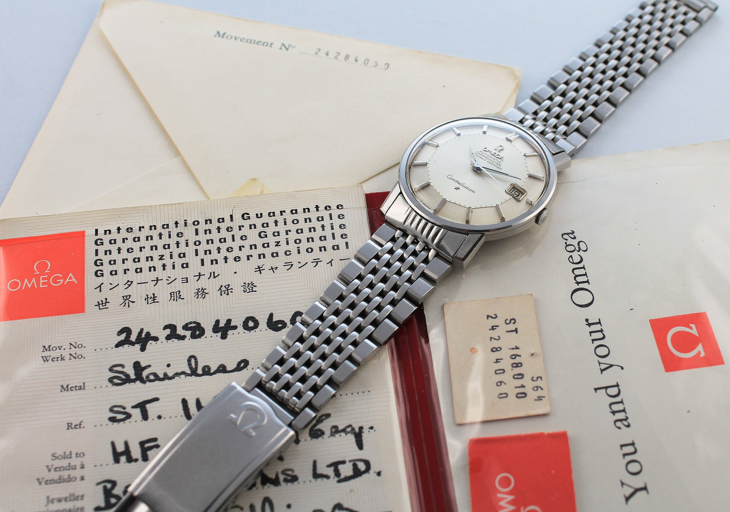 OMEGA Constellation Pie Pan Ref 168.010 Cal 564 (1966)