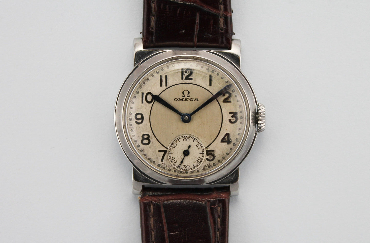 OMEGA Two Tone Sub Second Art Deco Ref. 26.5 SOB T1 (1935)