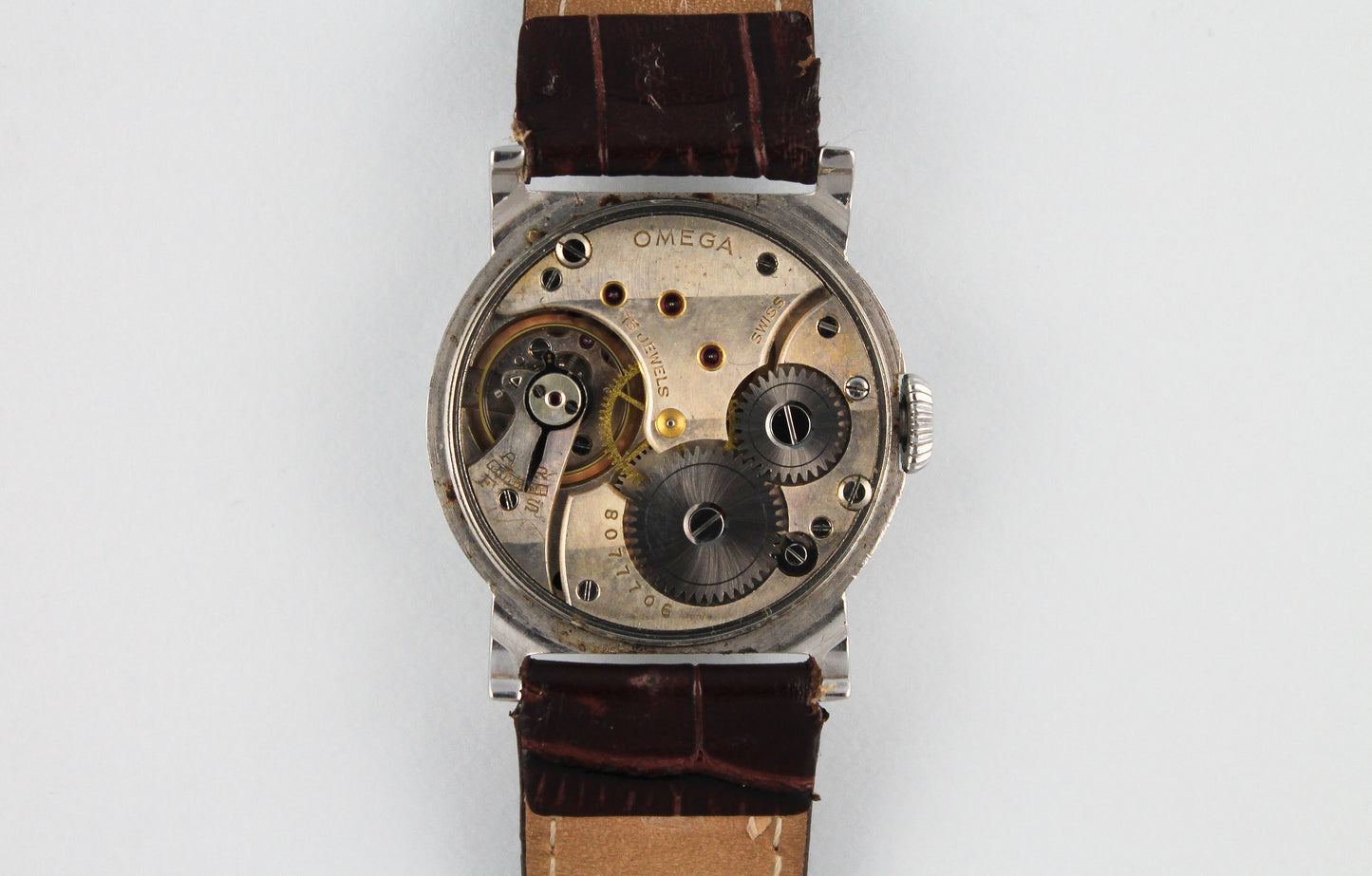 OMEGA Two Tone Sub Second Art Deco Ref. 26.5 SOB T1 (1935)