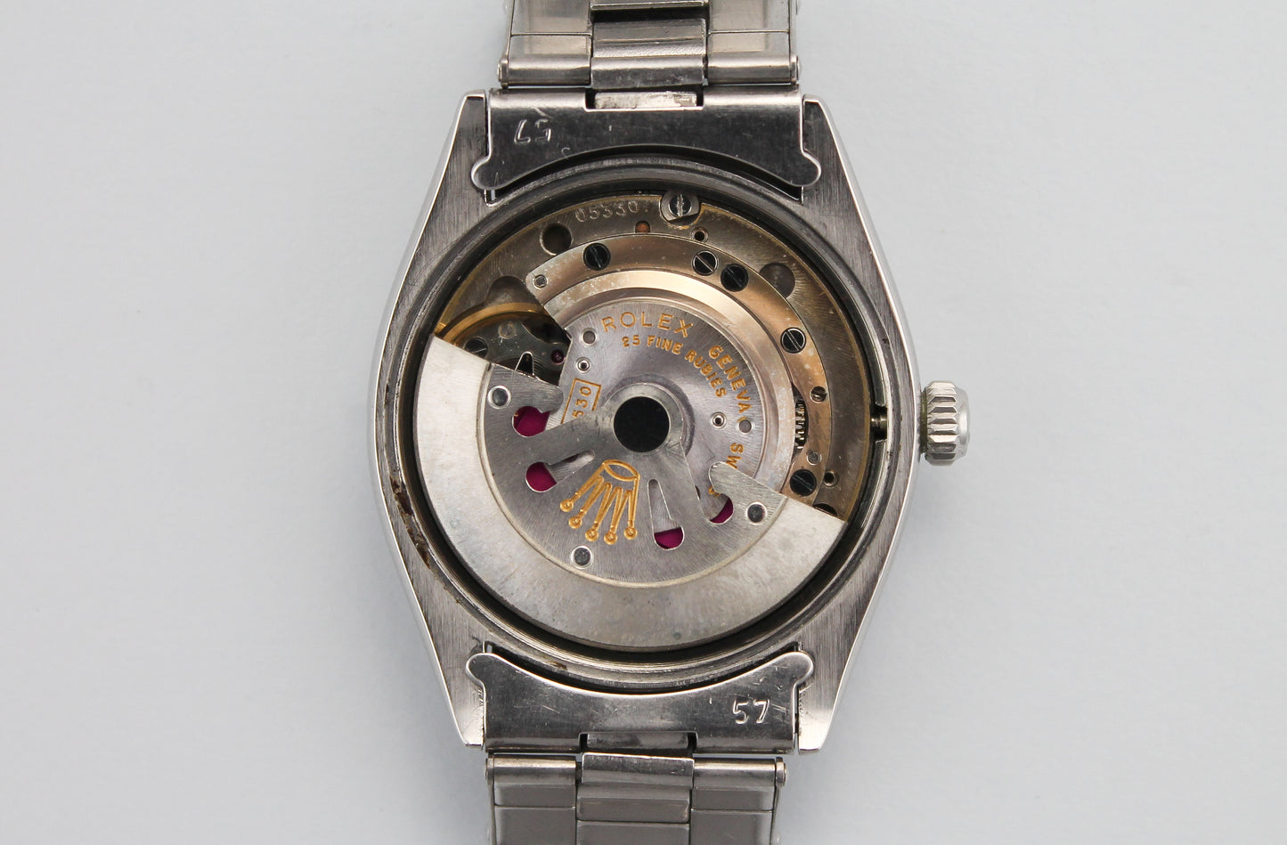 ROLEX Air King Super Precision Swiss only Gilt dial ref 5500 (1961)