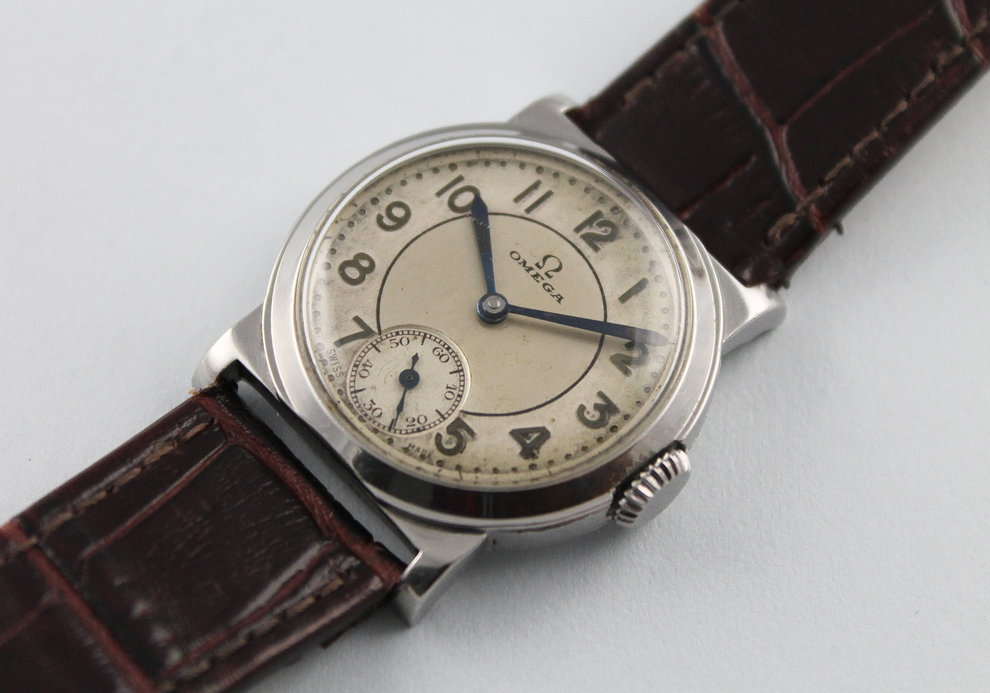 OMEGA Two Tone Sub Second Art Deco Ref. 26.5 SOB T1 (1935)