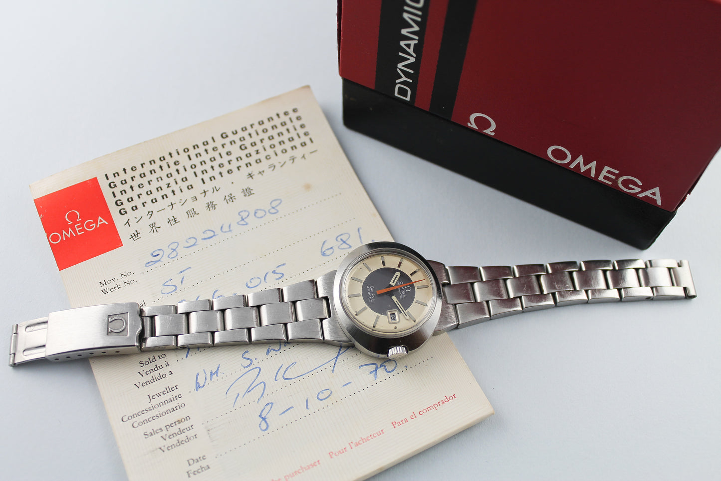 OMEGA Geneve Dynamic Ladies Watch Ref. 566.015  w / original box (1970)