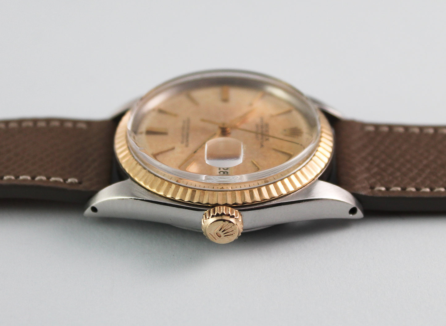 Rolex Two Tone Datejust "Door Stop" Dial Ref 1601 (1964)