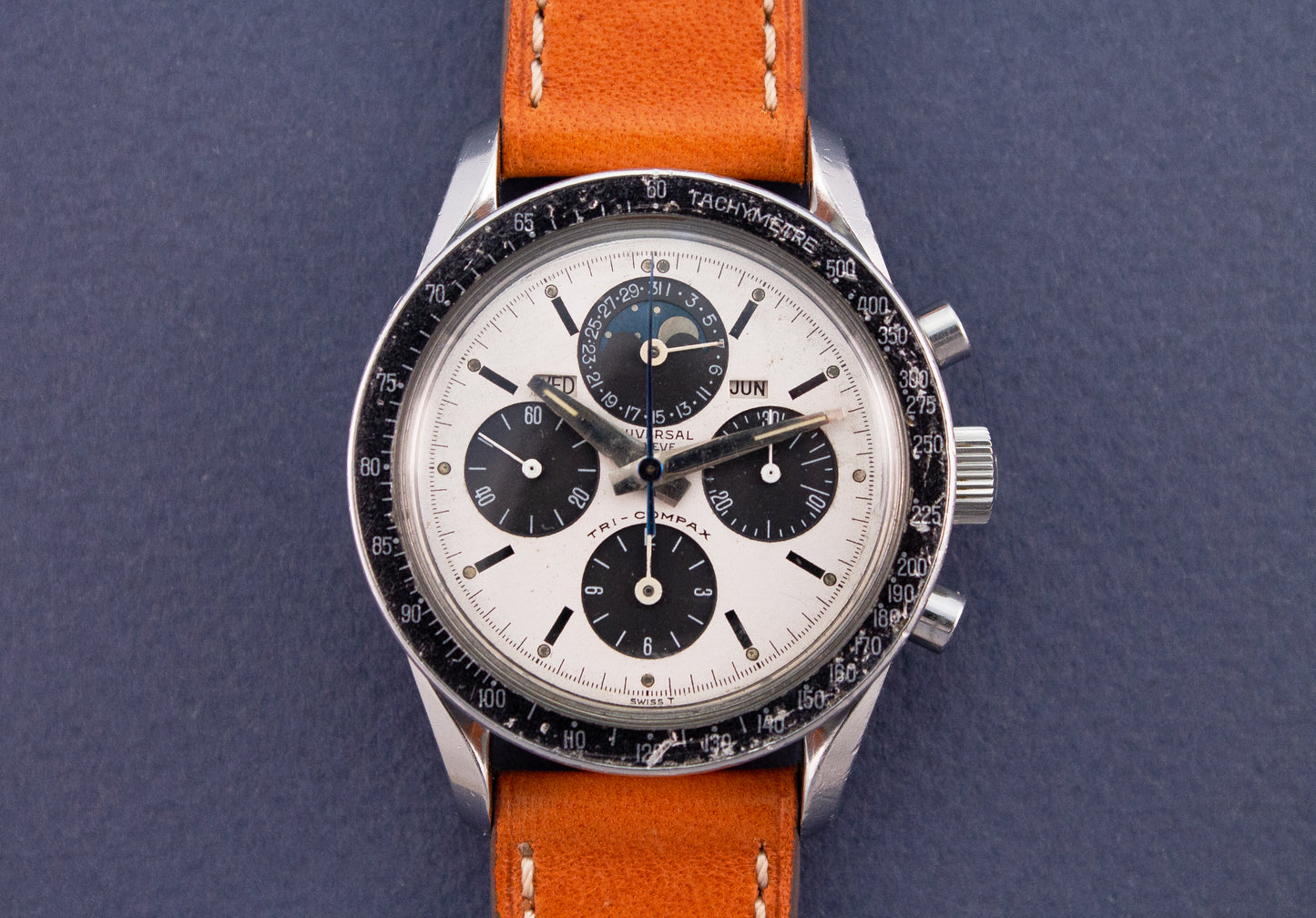UNIVERSAL GENEVE Tri-Compax 881101 / 01 "Eric Clapton" (c.1965)