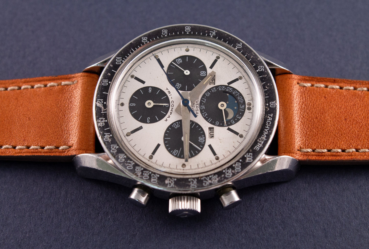 UNIVERSAL GENEVE Tri-Compax 881101 / 01 "Eric Clapton" (c.1965)