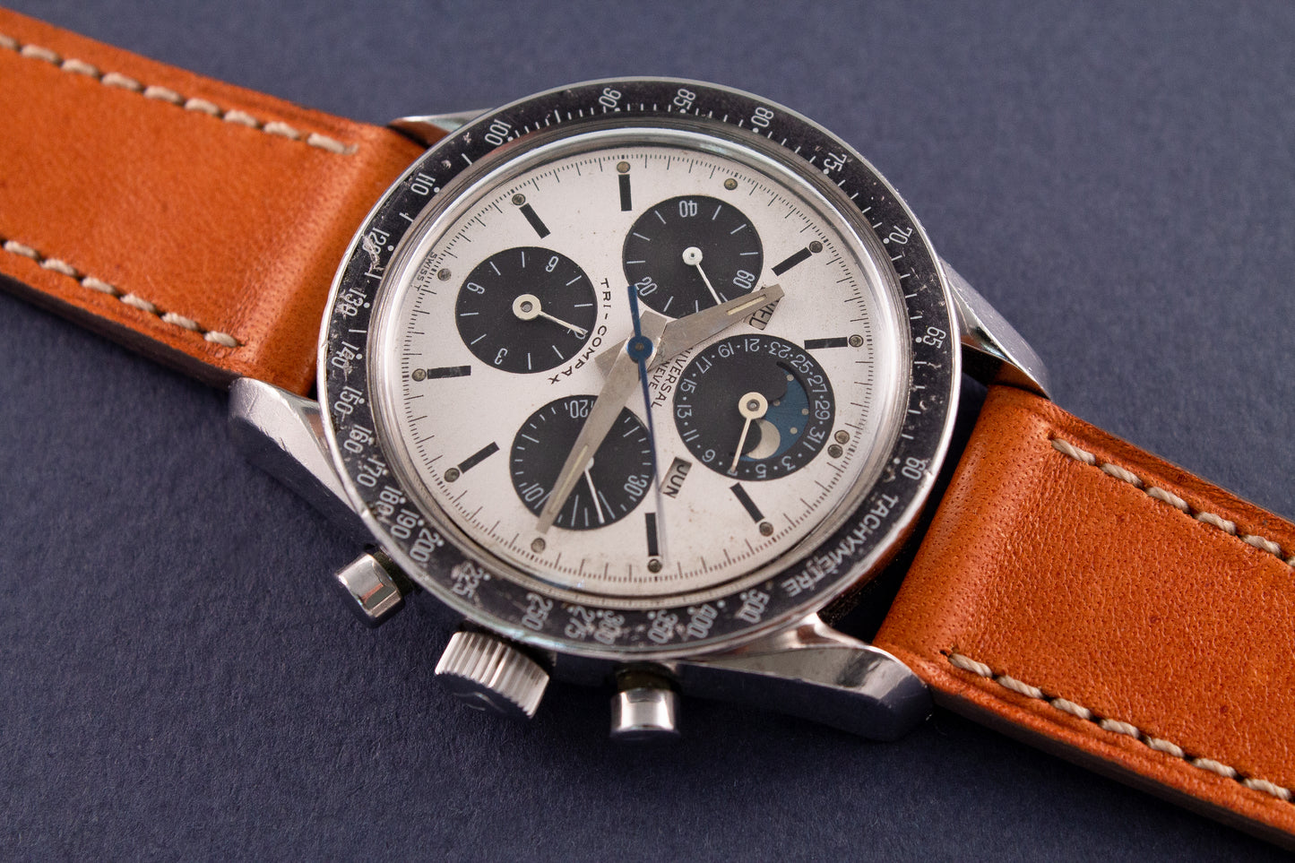 UNIVERSAL GENEVE Tri-Compax 881101 / 01 "Eric Clapton" (c.1965)