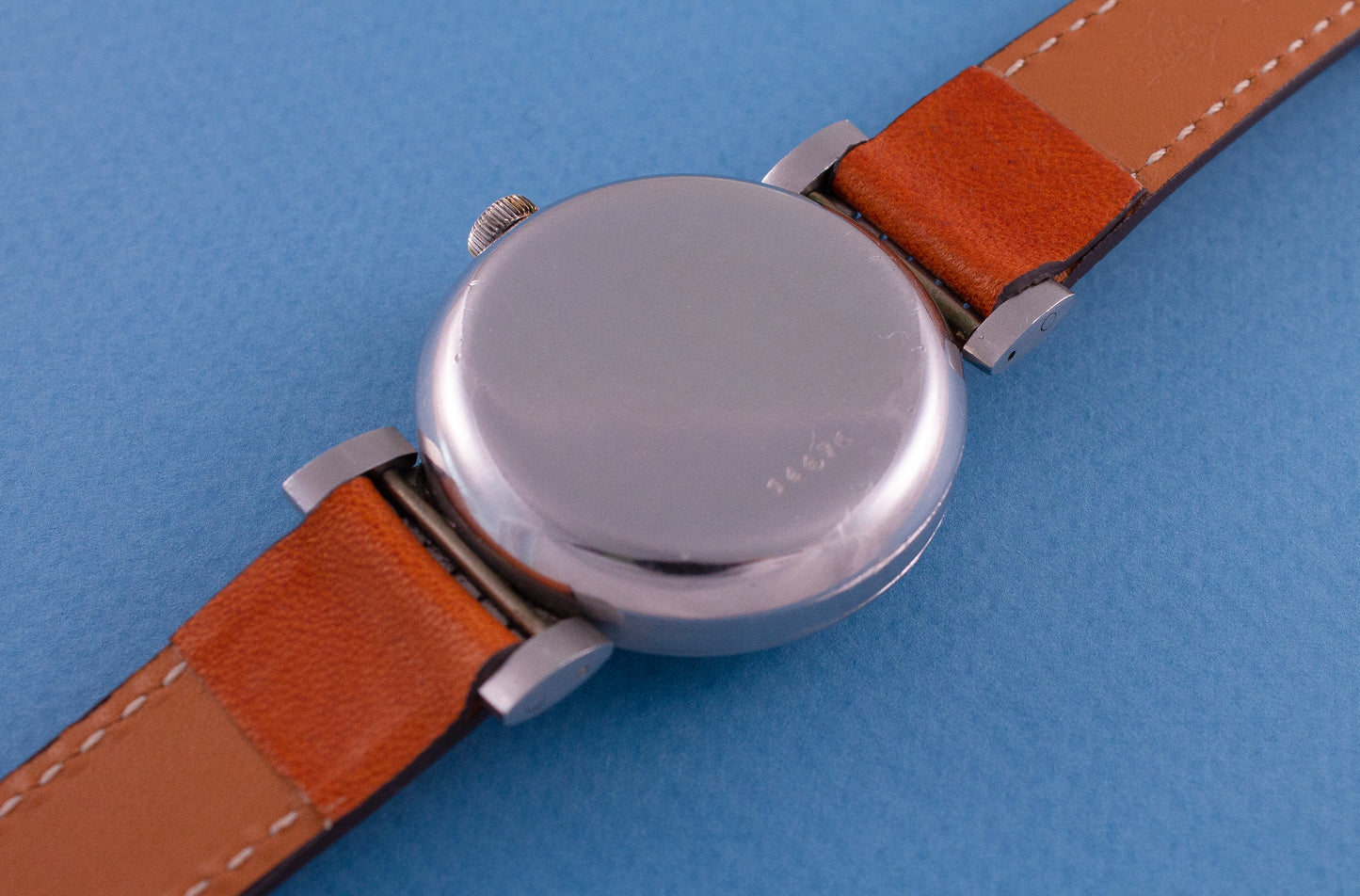 CHRONOGRAPHE SUISSE 2 Register Monopusher Chronograph Flexible Lugs (c. 1930s)