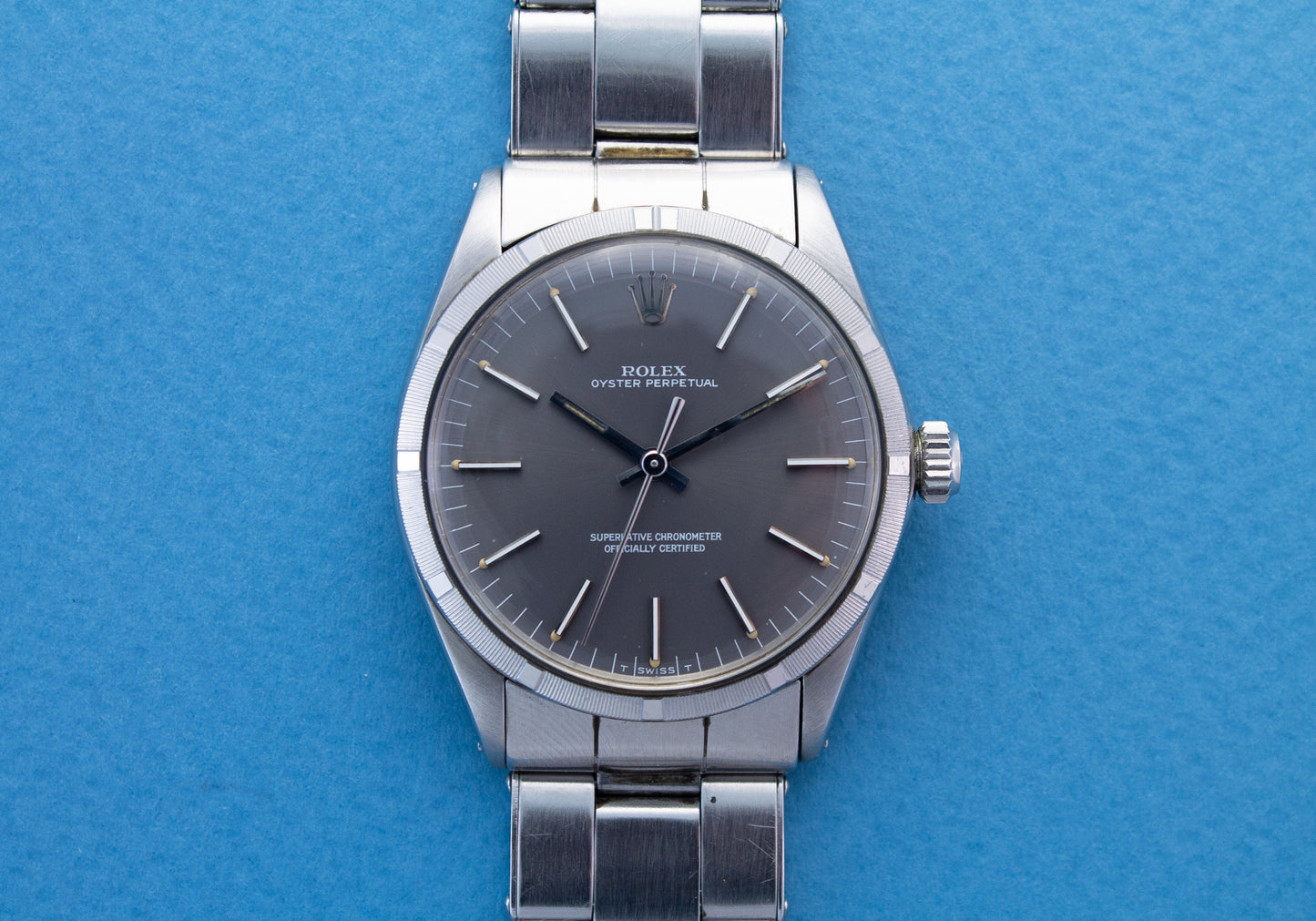 ROLEX Oyster Perpetual Ref 1014 Ghost Dial (1969)