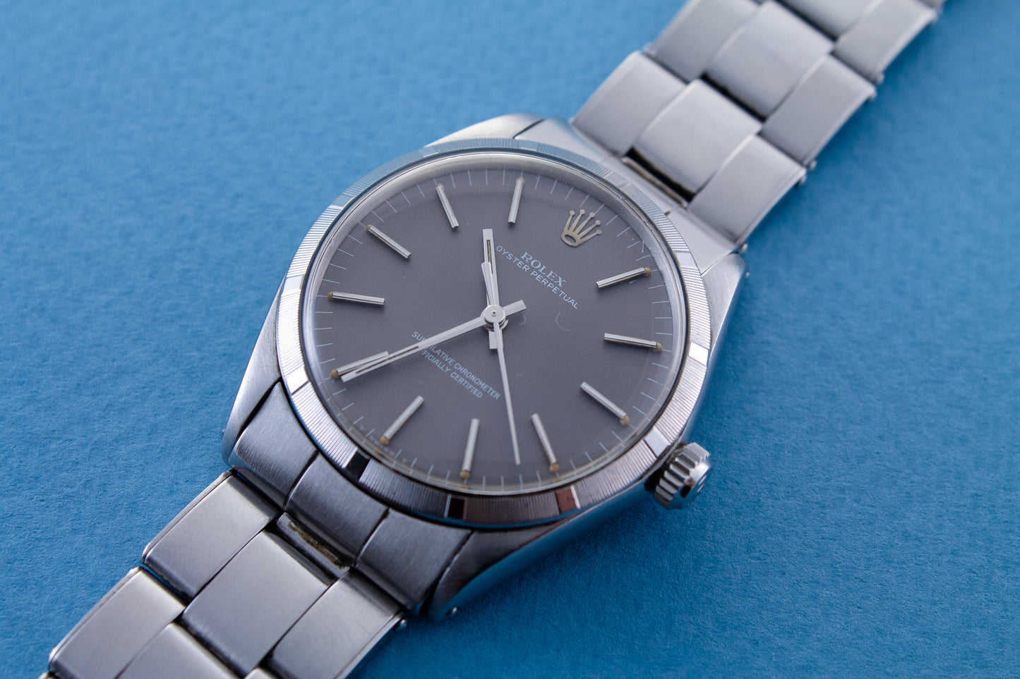 ROLEX Oyster Perpetual Ref 1014 Ghost Dial (1969)