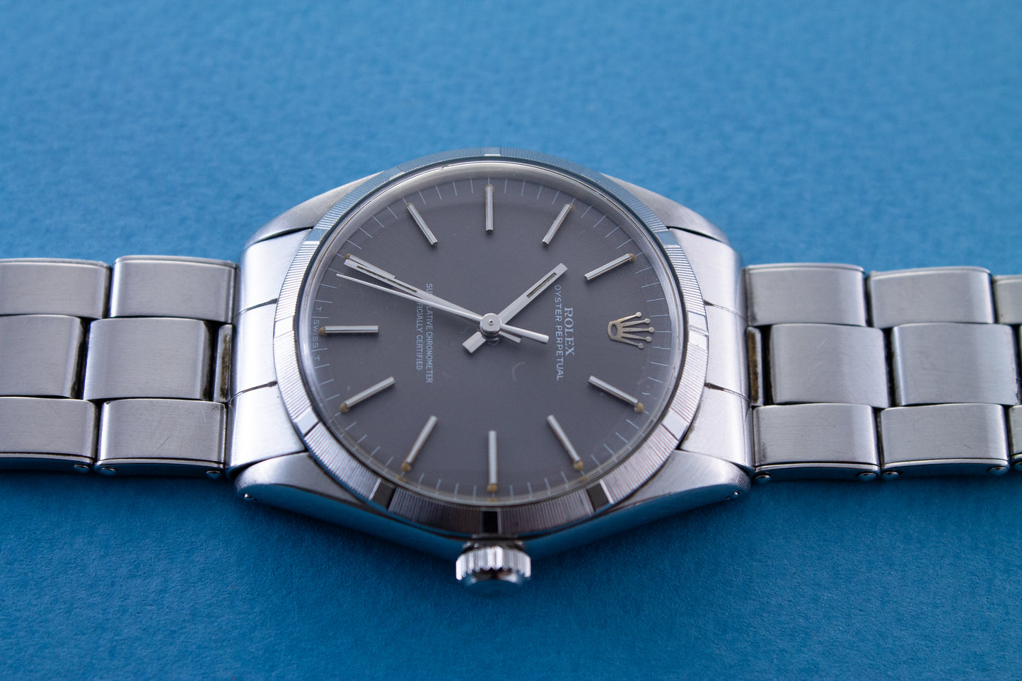 ROLEX Oyster Perpetual Ref 1014 Ghost Dial (1969)
