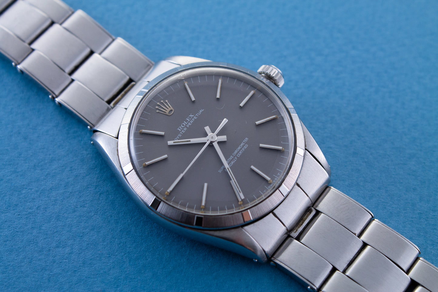 ROLEX Oyster Perpetual Ref 1014 Ghost Dial (1969)