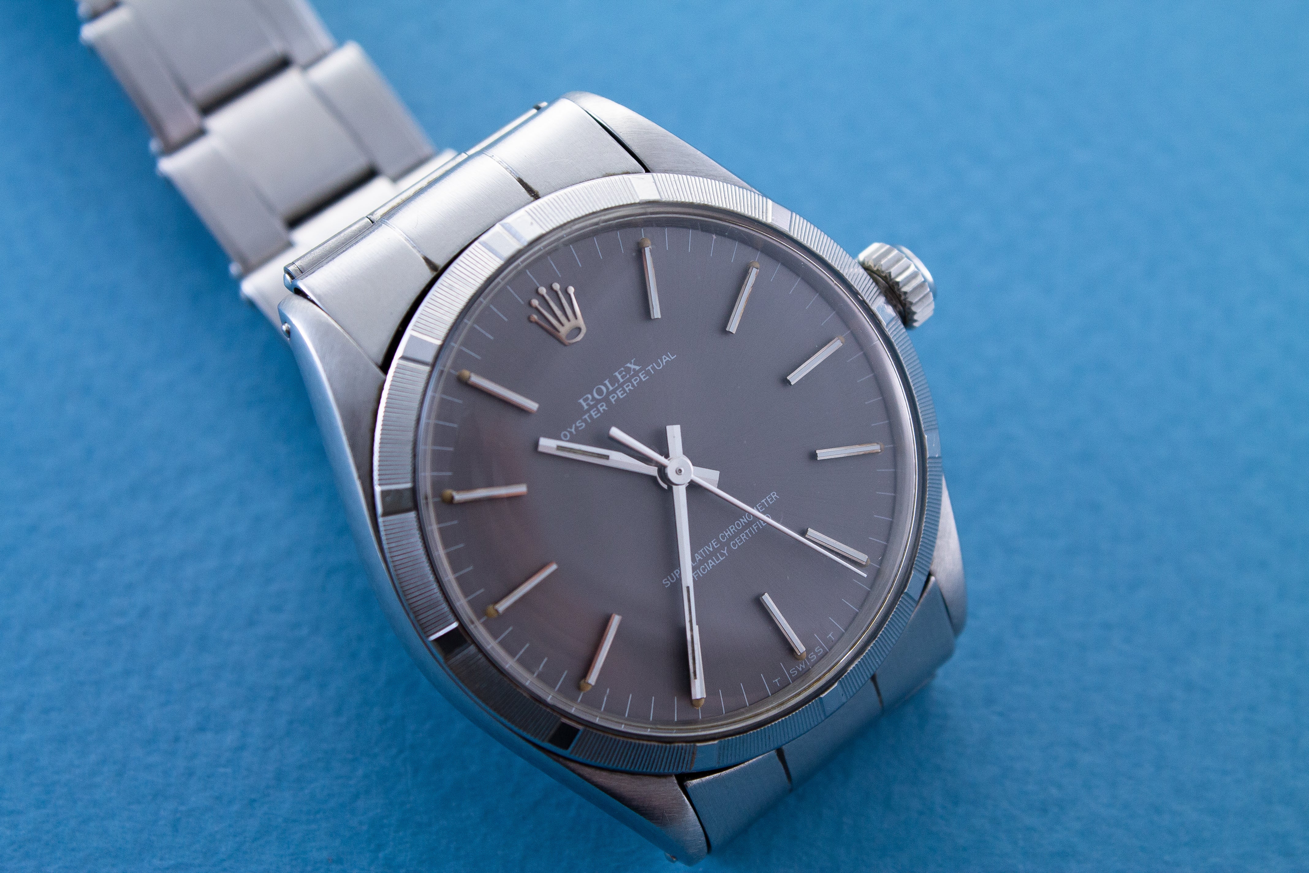 ROLEX Oyster Perpetual Ref 1014 Ghost Dial (1969)