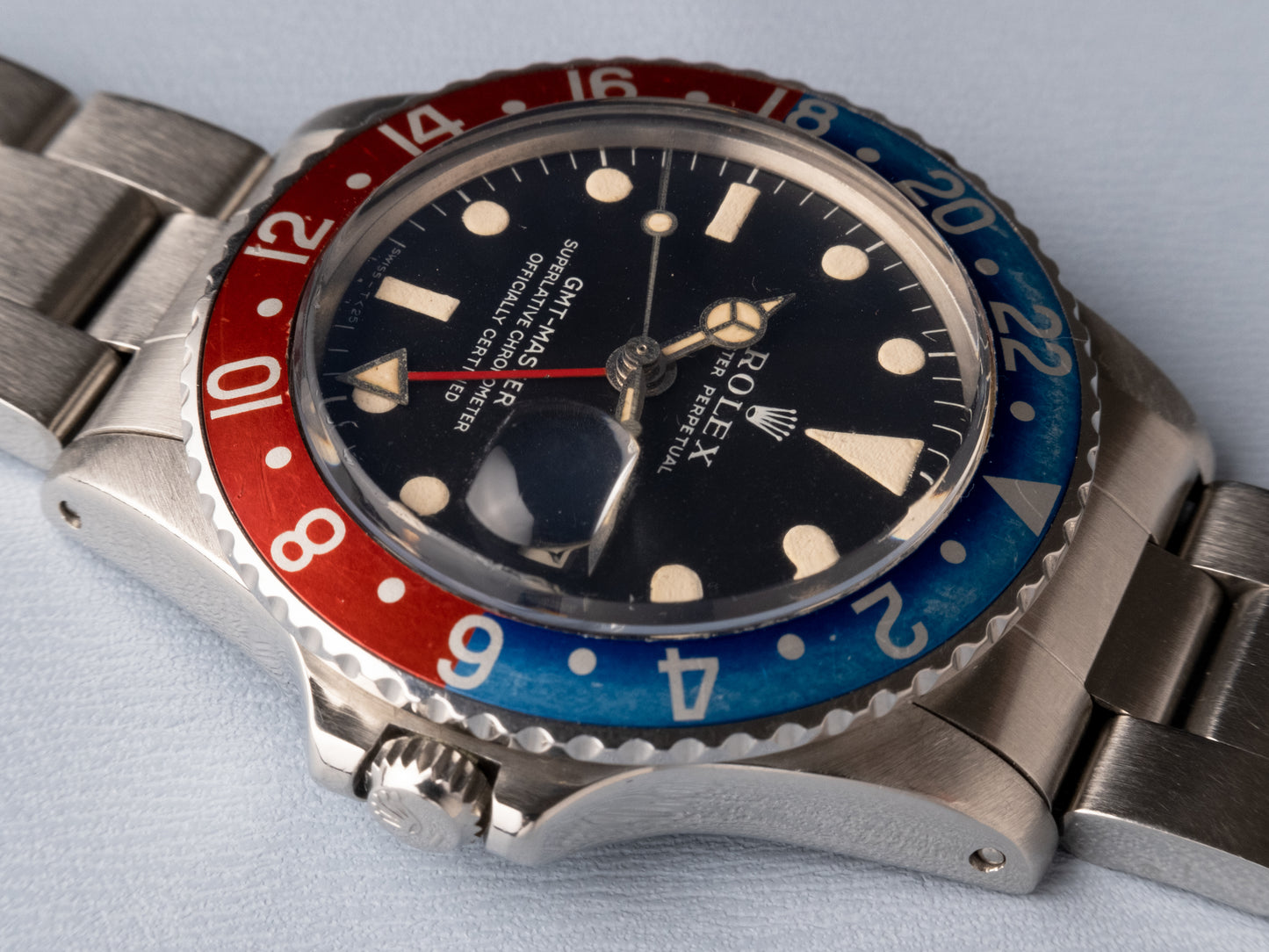 ROLEX GMT Pepsi Ref 1675 “Long E” (1968)
