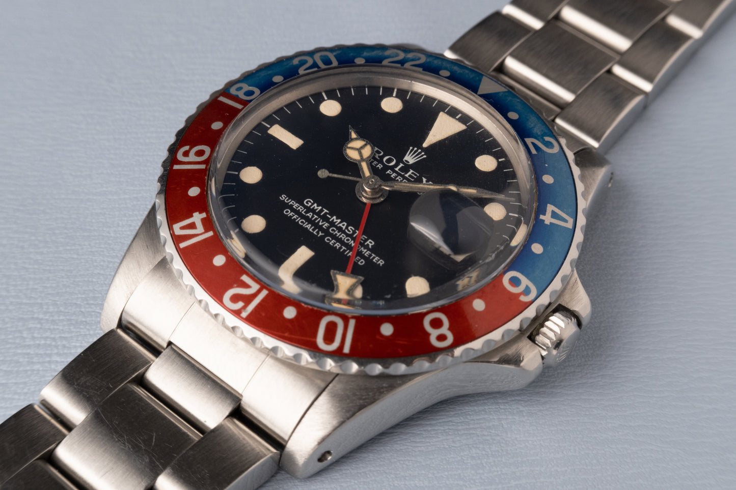 ROLEX GMT Pepsi Ref 1675 “Long E” (1968)