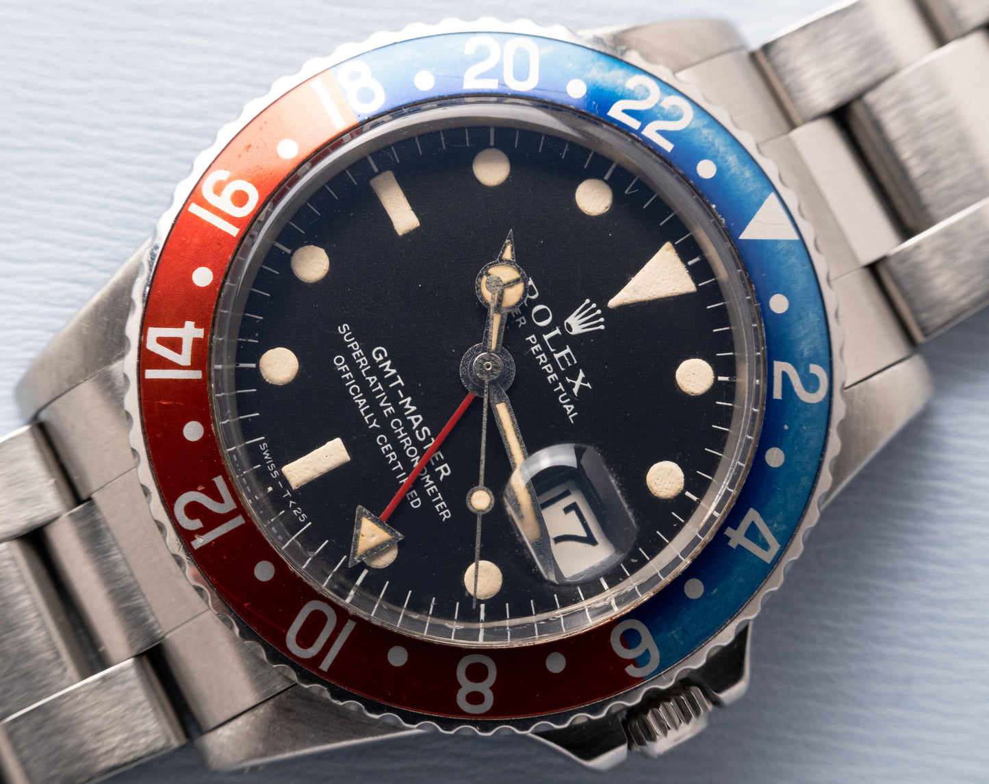 ROLEX GMT Pepsi Ref 1675 “Long E” (1968)