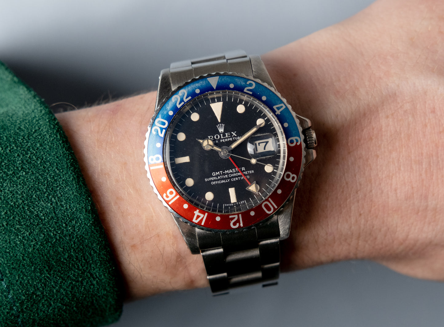 ROLEX GMT Pepsi Ref 1675 “Long E” (1968)