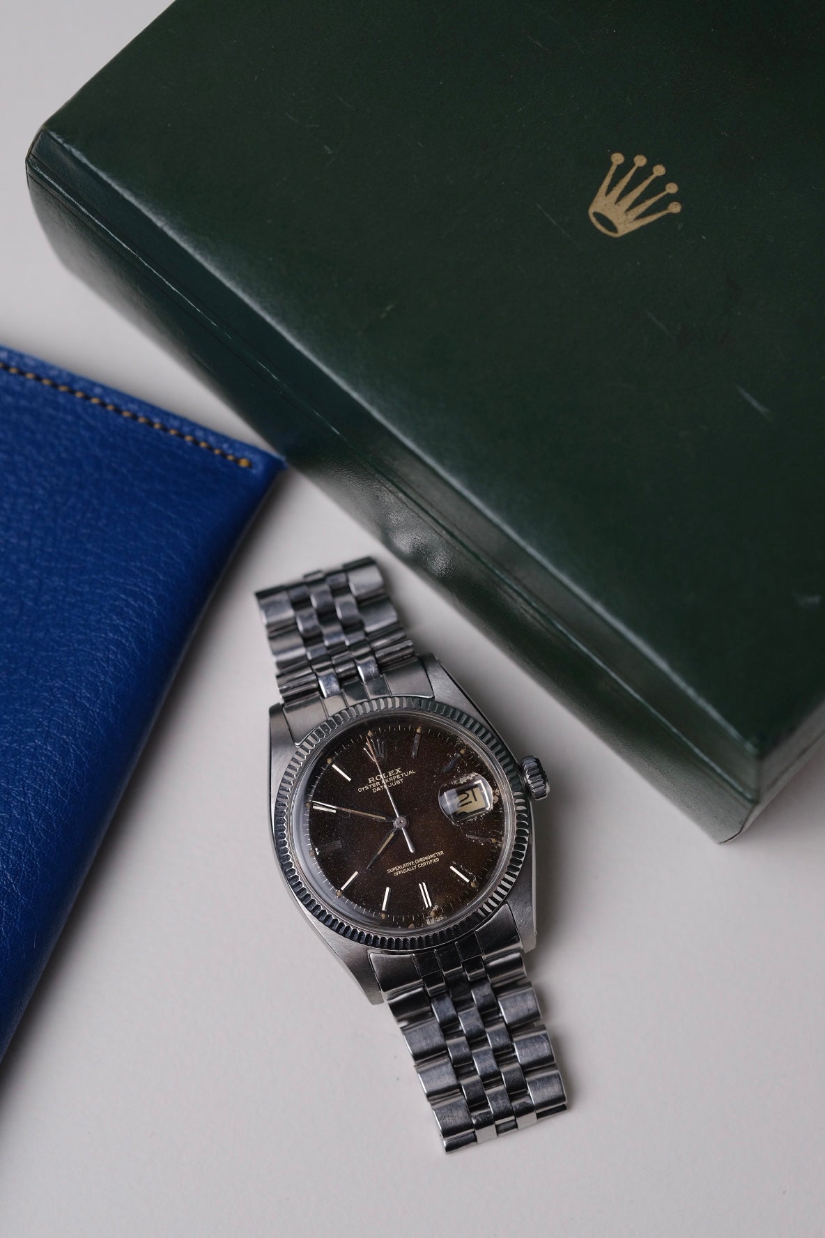 ROLEX Oyster Perpetual Datejust Ref. 1601 Tropical Gilt Dial (1961)