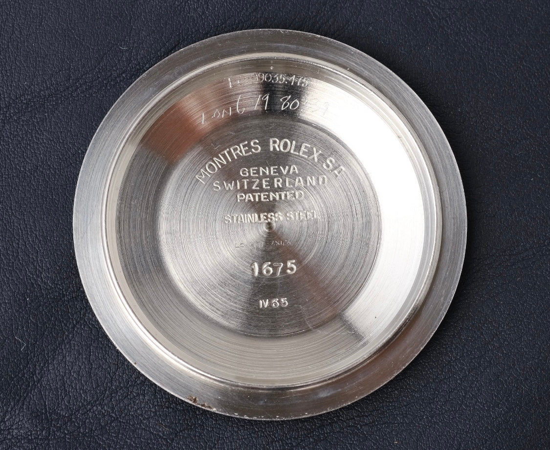 ROLEX GMT Master Ref. 1675 Gilt Gloss Tropical Dial (1966)