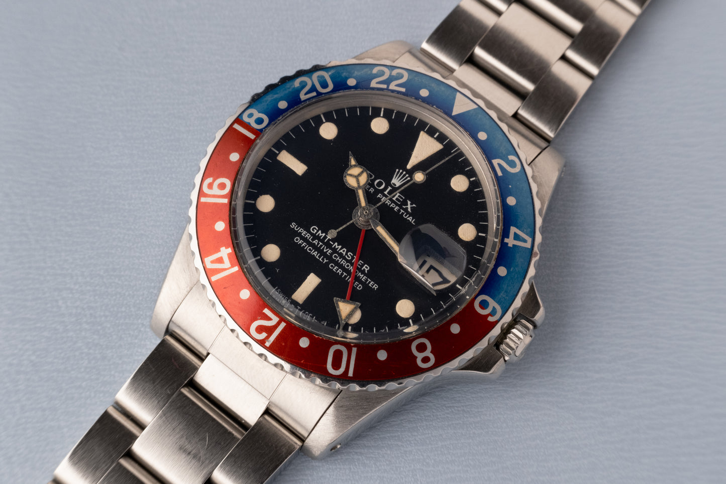 ROLEX GMT Pepsi Ref 1675 “Long E” (1968)