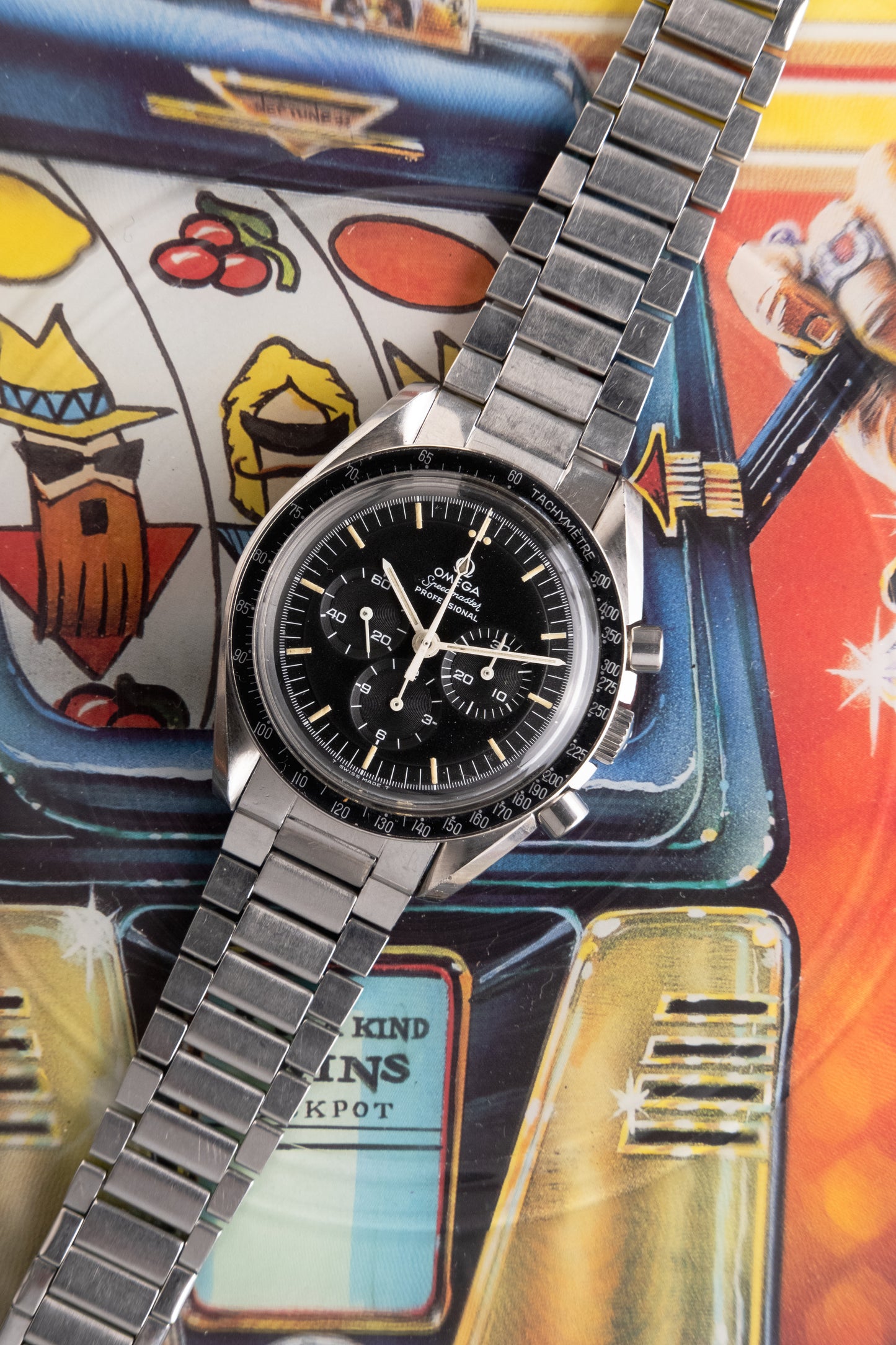 OMEGA Speedmaster Professional Pre Moon DON Bezel Step Dial Ref. 145.022 69 ST (1970)