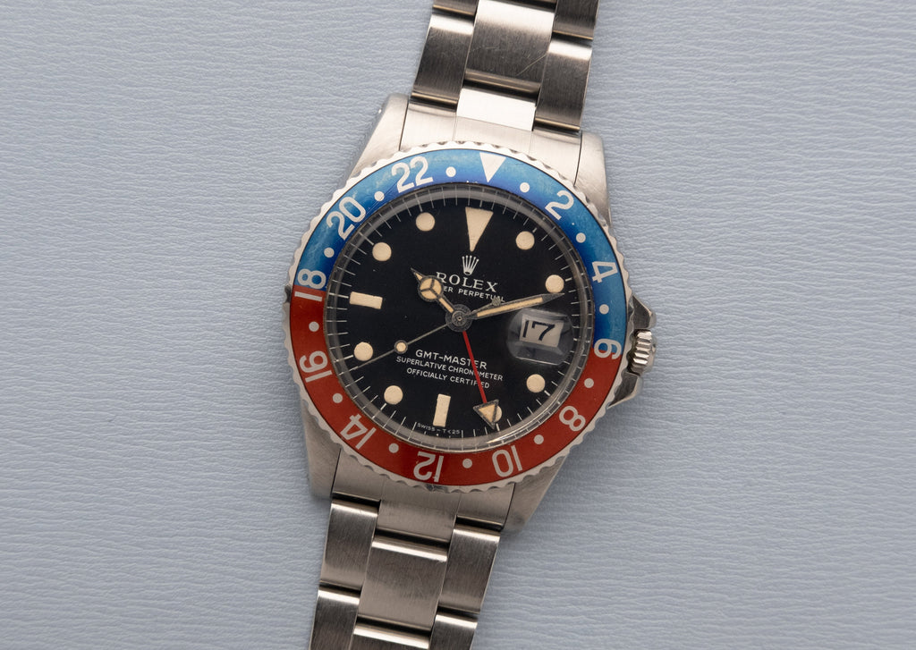 ROLEX GMT Pepsi Ref 1675 “Long E” (1968)