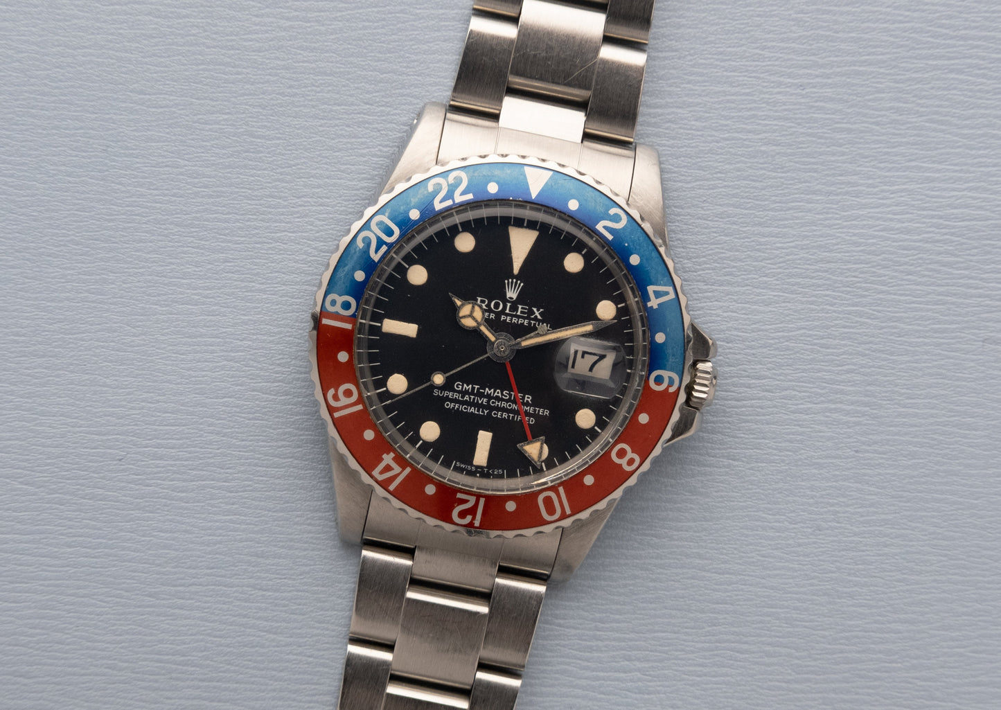 ROLEX GMT Pepsi Ref 1675 “Long E” (1968)